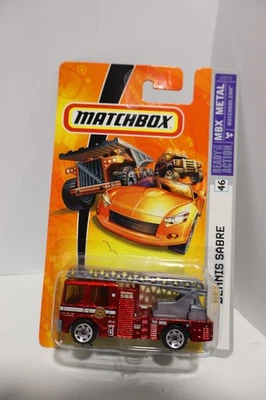 2006 MATCHBOX MBX METAL DENNIS SABRE RED NIB - Image 1 of 3