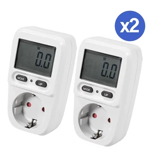 2Stück Energiekosten Messgerät Energiemeser Stromzähler Strommesser f. Steckdose - Bild 1 von 6