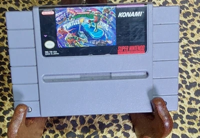 Turtles IV: Teenage Mutant Ninja Turtles in Time (SNES)-NOT TESTED - Image 1 of 4