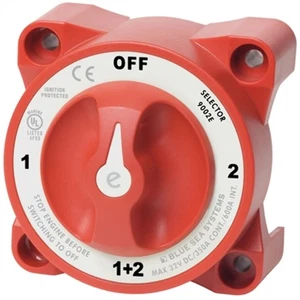 Blue Sea Battery Selector Battery Switch with AFD  9002E LC - Picture 1 of 8