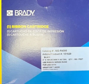 BRADY A-62-R4300 Sicherheit Etiketten Band - Bild 1 von 5