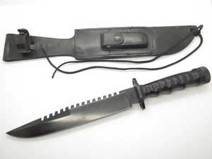 Vintage 1980s Parker Imai K-633 Seki Japan Fixed Blade Survival Bowie Camp Knife - Bild 1 von 10