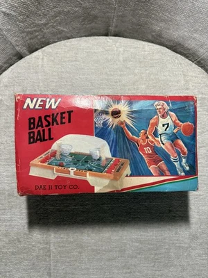 Juego de mesa de baloncesto vintage Dae Ji Toy Co en caja Corea mecánico retro Foto 1 de 4