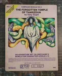 WG4 The Forgotten Temple of Tharizdun - TSR - Vintage - D&D - Picture 1 of 12