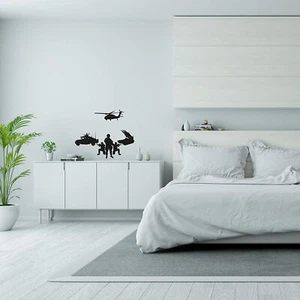 Soldier Swat Army Wall Sticker Art Decal for Boys Girl Room Playroom Home Decor - Picture 1 of 6