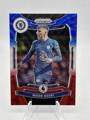 2021-22 Panini Premier Soccer League Red White & Blue #250 Mason Mount Chelsea - Image 1 of 2
