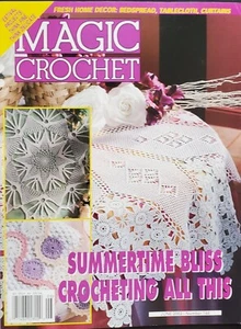 Magic Crochet Magazine Summertime Bliss June 2003 No 144 - Picture 1 of 4
