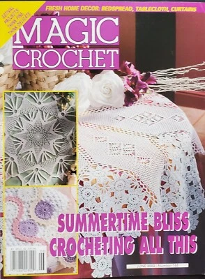 Magic Crochet Magazine Summertime Bliss June 2003 No 144 - Image 1 of 4