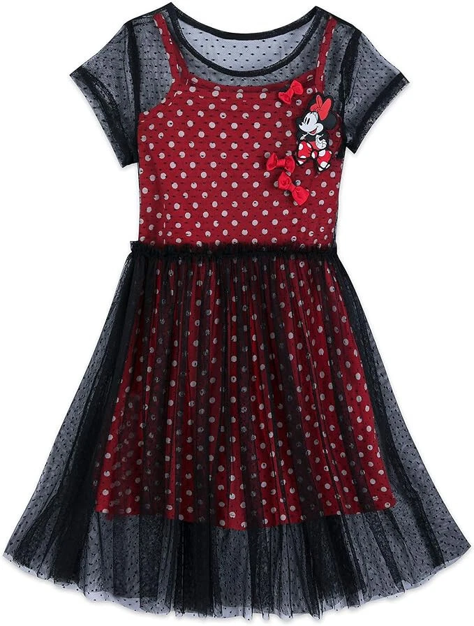 Vestido de fantasía para niñas talla 2 de Minnie Mouse de Disney Store Foto 1 de 1