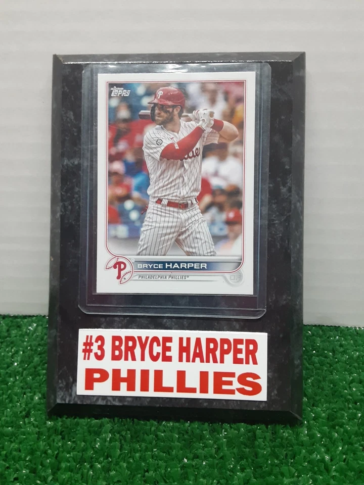 PLACA TARJETA BRYCE HARPER PHILLIES  Foto 1 de 1