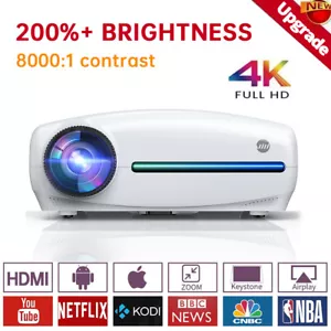 VIVIMAGE Explore 3 Movies Projector 10000 Lux 300 Inch Native 1080P Projector - Picture 1 of 9