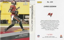 Chris Godwin BUCCANEERS 2020 PANINI INSTANT NFL CHAMPIONS SB LIV #220 x/361