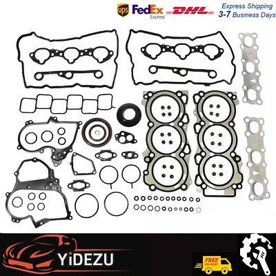 Комплект прокладок головки для 13-20 Nissan 370Z Infiniti G37 M37 EX37 FX37 Q40 VQ37VHR 3.7 - Изображение 1 из 4