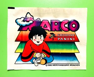 MARCO - 1 BUSTINA FIGURINE PANINI 1982 Edmondo De Amicis RARISSIMA da collezione - Foto 1 di 2