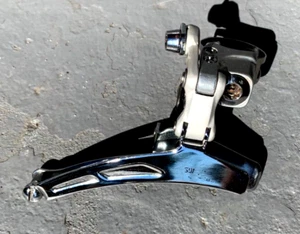 Vtg SUNTOUR SUPERBE PRO Front Derailleur Bottom Pull 28.6mm Band Clamp Double - Picture 1 of 10