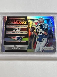 TOM BRADY ("PSA 10") 2016 PANINI PRIZM DECADE OF DOMINCE - Picture 1 of 13