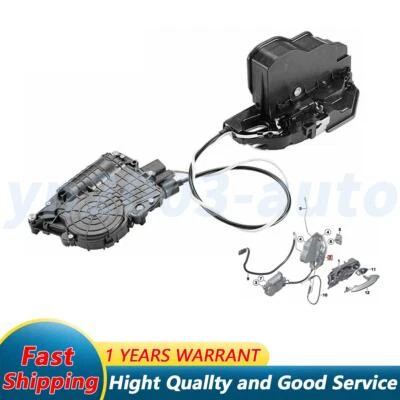 Actuador de cierre de cerradura de puerta izquierda para BMW Serie 6 F12 F13 M6 640i 650i 51217226197 Foto 1 de 4