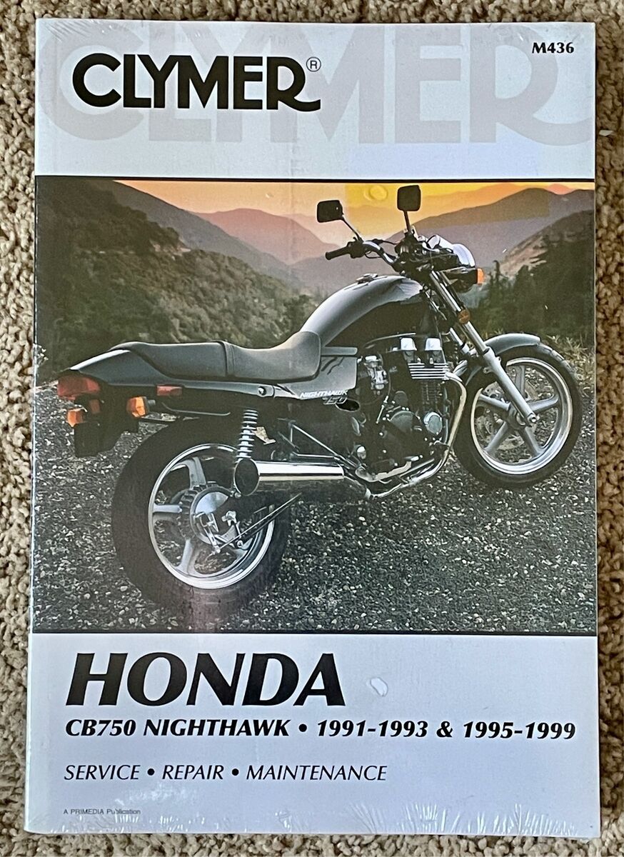 Nighthawk 750 CB750 Motorcycle Repair Manuals & Literature Nighthawk 750 CB750 Motorcycle Repair Manuals & Literature