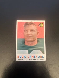 1959 Topps Football #152 Buck Lansford!! ¡¡BIEN CENTRADO!! ¡ENVÍO DE $1!! - Imagen 1 de 2