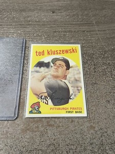 1959 Topps Set-Break # 35 Ted Kluszewski EX-EXMINT *GMCARDS*