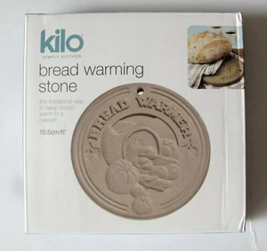Kilo Bread Warming Tile Stoneware Terra Cotta 6in - Picture 1 of 3