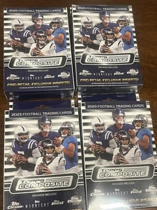 Lote de (4) 2023 Topps Compuesto Fútbol Colgador Cajas Selladas STROUD RC Cargado📈 - Imagen 1 de 4