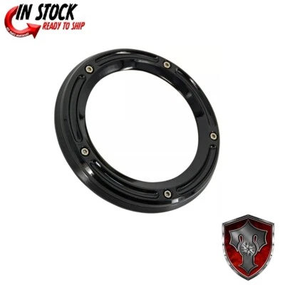 TRASK PERFORMANCE Assault Derby Cover - Gloss Black 1107-0685 - Image 1 of 4