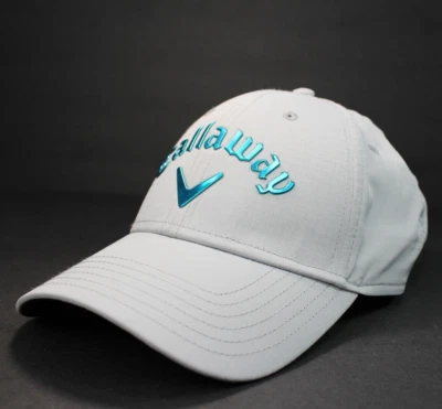 Callaway Golf Hat Cap Gray and Teal Foto 1 de 4