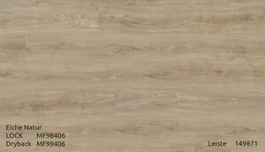 Vinylboden Repac Klebevinyl Eiche Natur zum Verkleben für 19,99 €/ m² - NK 33 - Bild 1 von 2