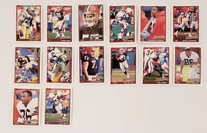 Browns 1991 Topps 14 Card Lot Matthews, Metcalf, Turner, Mack, Hoard, Gash, etc - Picture 1 of 1