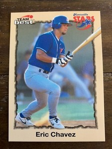 ERIC CHAVEZ 1998 Team Best Minor League Card #61 Huntsville Stars