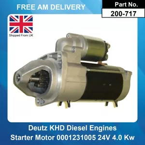 Anlassermotor für Volvo LKW Deutz KHD 0001231005 0001231028 1180999 - Bild 1 von 5