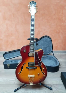 Epiphone Joe Pass Emperor - HCSunburst de 2000 - Made in Corée - Hardcase - TBE - Imagen 1 de 7