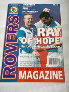 Blackburn Rovers Official Magazine - November 1995 Issue 3 Volume 1 - Picture 1 of 5