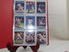 Vintage 1990s Baseball Card Lot Album HOF: Geroge Brett, Boggs, Piazza, RJohnson