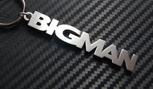 BIGMAN Big Man Apodo Llavero Llavero Llavero A medida Acero Inoxidable Regalo - Imagen 1 de 1