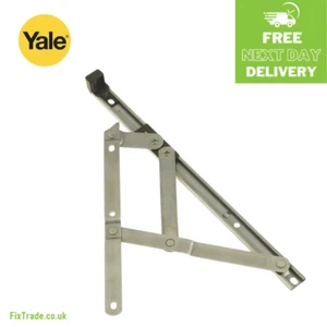 Yale uPVC Window Hinge Double Glazing Friction Stay PVC 13mm & 17mm Pair - Picture 1 of 2