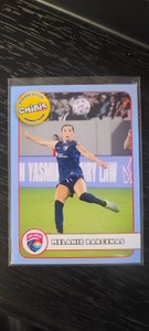 Melanie Barcenas 2023 Parkside NWSL Chibis Club BLUE PARALLEL Rookie 24/24 Wave