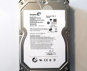 Seagate ST3750528AS 9SL153-301 FW:CC35 (6VP) SU China 750gb 3.5" Sata HDD 10032 - Picture 1 of 1