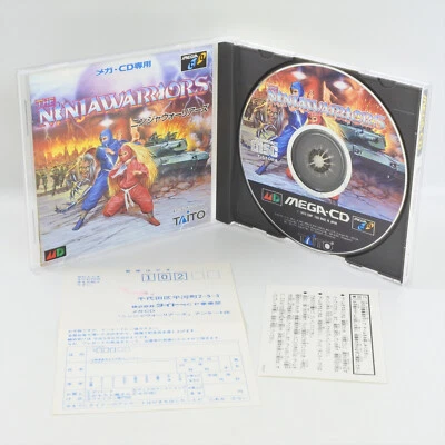 NINJA WARRIORS Sega Mega CD 1781 mcd - Image 1 of 4