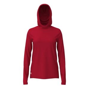 Under Armour Womens Performance Long Sleeve Hoody RED LG