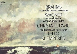 SAXF 252 B/S FR - LUDWIG - BRAHMS RAPSODIE & WAGNER LIEBESTOD - KLEMPERER EX+/NM - Picture 1 of 2