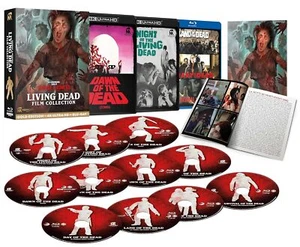 THE LIVING DEAD COLLECTION: DAWN OF THE DEAD / LAND / DAY / 3x 4K + 8x Blu-ray - Picture 1 of 2
