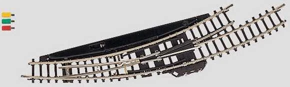 Marklin 8568 Z Scale Curved Left Remote Switch 30-Degree - Image 1 of 1