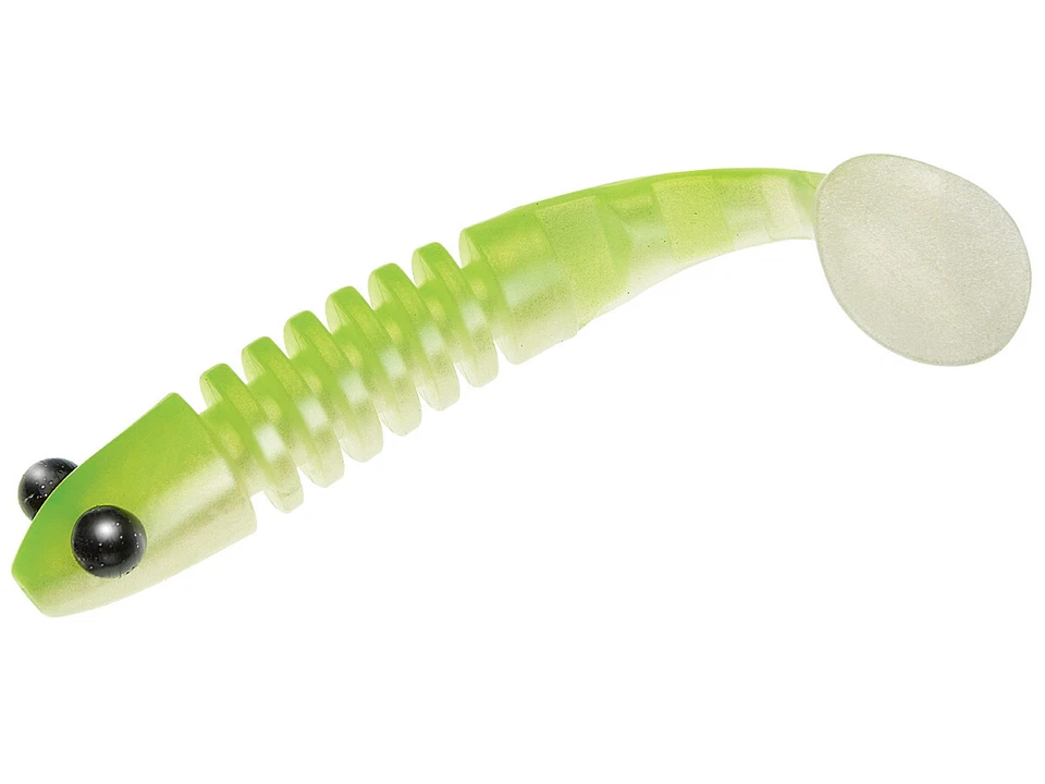 Delalande Skeleton 5cm 4 Stück Gummiköder Gummifish Hecht Forelle NEU FARBEN - Bild 1 von 1