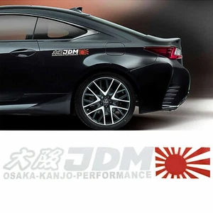 OSAKA Kanjo Performance Rising Sun Logo JDM Car Reflective Vinyl Sticker Decal - Bild 1 von 7