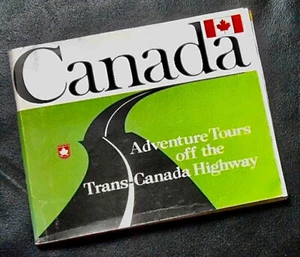 Vintage CANADA Adventure Tours off the Trans-Canada Highway 1960s official guide - Foto 1 di 3