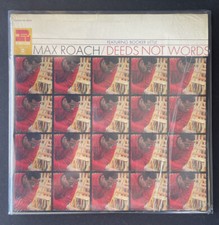 Max Roach - Deeds Not Words - Vinyl Record LP 