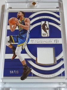 2023 National Treasures Stephen Curry #PATCH /99 Game Worn Jersey - Rare - Picture 1 of 4
