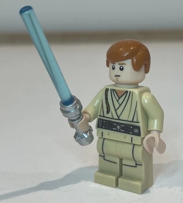 Lego Star Wars Obi-wan Kenobi Minifigure Jedi Padawan 75169 sw0812 - Image 1 of 4